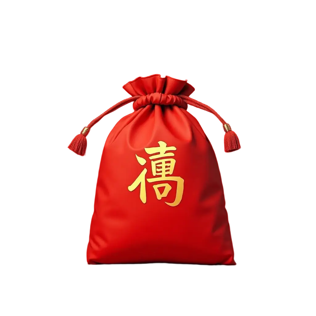 Red Envelope with Chinese Character